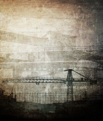 Wall Mural - industrial background