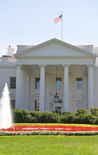 North Portico Of The White House