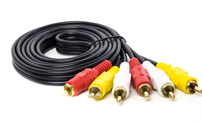 audio video cable RCA to 3.5mm jack