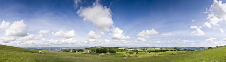 Wall Mural - Idyllic rural farmland, Cotswolds UK