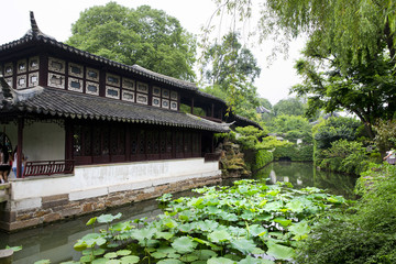 Canvas Print - Chinese traditional garden - Suzhou - China 