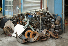 Scrap Metal, Old Car Parts