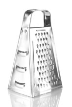 Metal Grater, Isolated On White