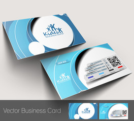 Vector business card set