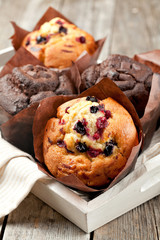 Wall Mural - muffins