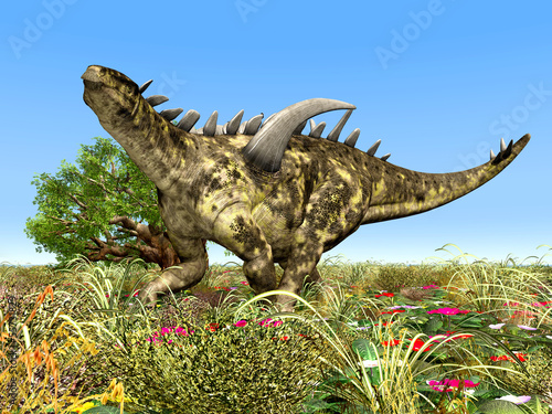 Fotoboard na płycie Dinozaur gigantspinozaura