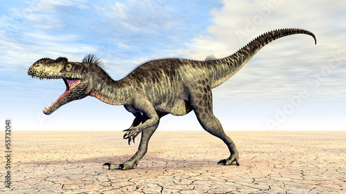 Dekoracja na wymiar  dinozaur-megalozaur