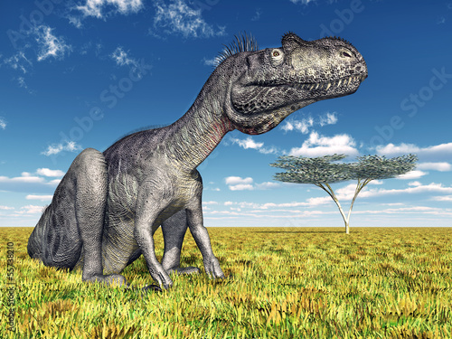 Fotoboard na płycie Dinozaur megalozaur