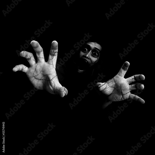 Fotoboard na płycie Tło horror halloween koncepcji