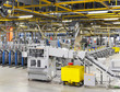© industrieblick - Fliessbänder in einer Druckerei // High Techn industry company