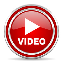 Aufkleber - video icon