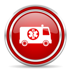 Fototapete - ambulance icon