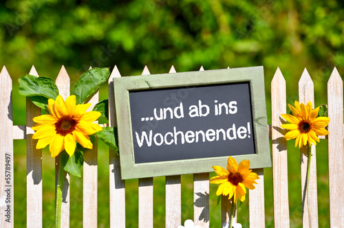 ab ins wochenende StockFoto Adobe Stock