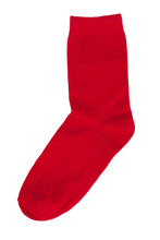Red Knitted Sock