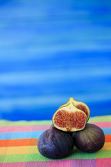 Wall Mural - Ripe fig fruits