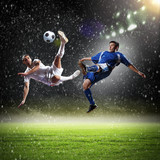 Fototapeta Sport - Two football player
