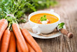 Vegetarische Karottensuppe