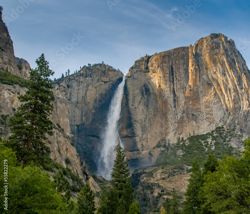 Naklejka samoprzylepna Wodospad Yosemite, Kalifornia, USA