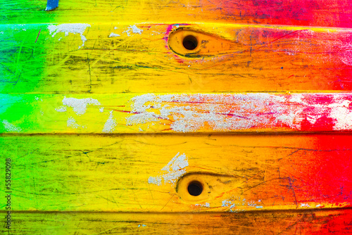 Plakat na papierze fotorealistycznym Rasta-kolor