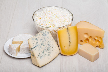 Fototapete - dairy products