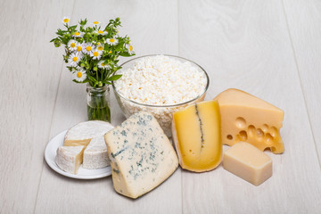 Fototapete - dairy products