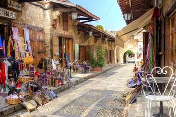 Pedestrian souk, Byblos, Lebanon