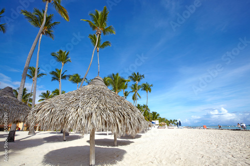 Plakat na papierze fotorealistycznym Plaża punta cana.