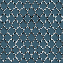 Wall Mural - 3d seamless pattern in islamic style