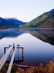 Fototapete - Autumn Lake