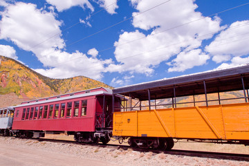 Wall Mural - Narrow Gauge Train