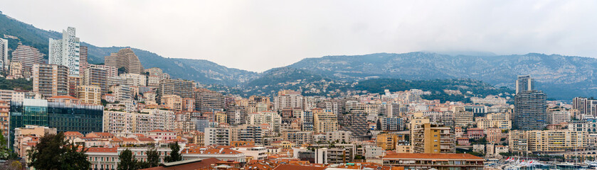 Sticker - Panorama of Monaco - French Riviera