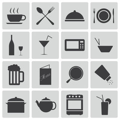 Canvas Print - food icon