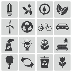 Sticker - icon eco