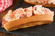 canvas print picture - Lobster roll