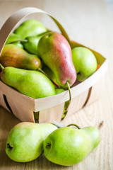 Wall Mural - Green pears