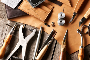 Leather crafting tools