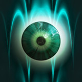 Fototapeta Kosmos - Eyeball of monster