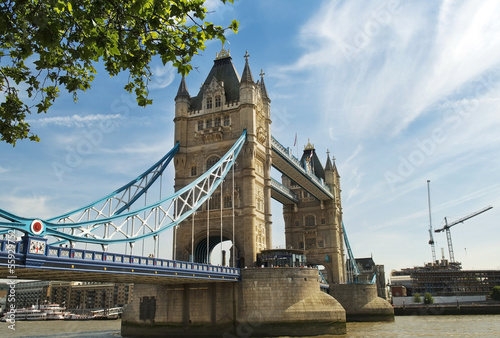 Naklejka samoprzylepna Tower Bridge, Londyn, Anglia