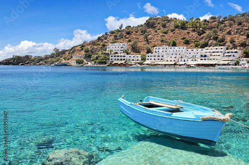 Fotoboard na płycie Crete loutro village