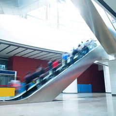 Wall Mural - escalator