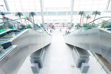 Wall Mural - escalator