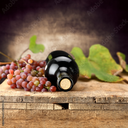 Board z aluminiowym obramowaniem Wino
