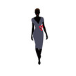 © Fuzler - Siluet of a girl with evening dress