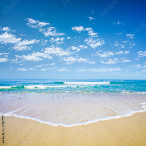 Fotoboard na płycie Plaża morze lub ocean z nieba