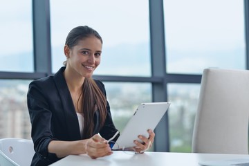 Wall Mural - business woman at  office