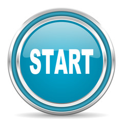 Aufkleber - start icon