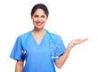 © grinny - Nurse in uniform with stethoscope