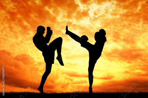 Obrazy Kickboxing  muay-thai
