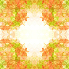 Sticker - Abstract Yellow Background