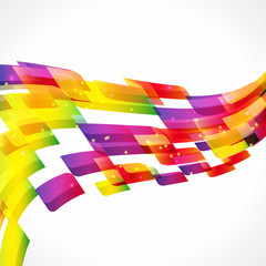 Wall Mural - Multicolor abstract bright background. Elements for design.